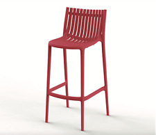Sgabello da Bar Rosso di