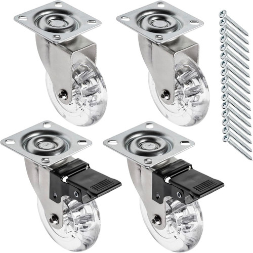 Set ruote girevoli per - 4,