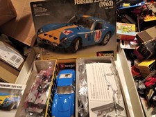 BURAGO 1/24- KIT FERRARI 250 GTO- PRATICAMENTE NUOVO E COMPLETO