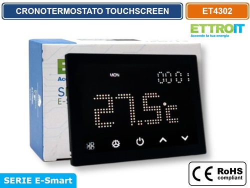 Cronotermostato touch screen - cronotermostato,