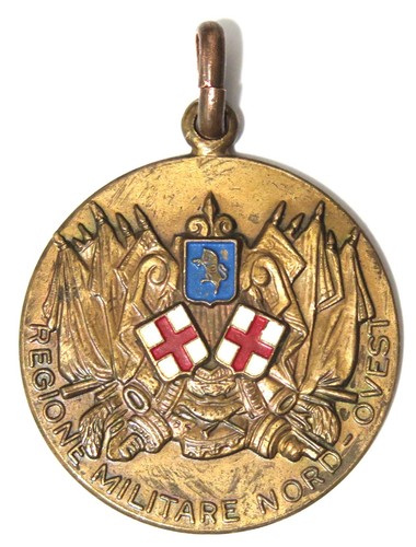Medaglia regione militare nord - medaglia,