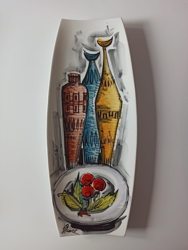 Piatto decorativo ceramica - decorativo, in