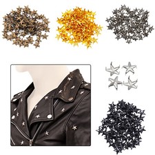 50/100pcs Stella Unghie Testa