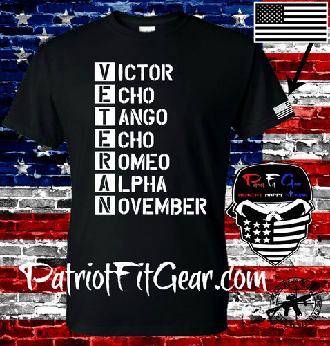 Shirt veterano victor echo - victor,