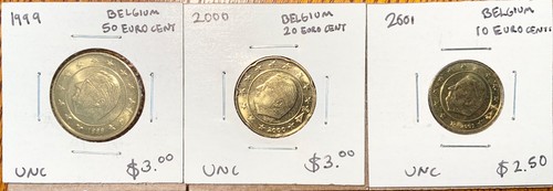 Lotto monete belgio 1999 50 - belgio:,