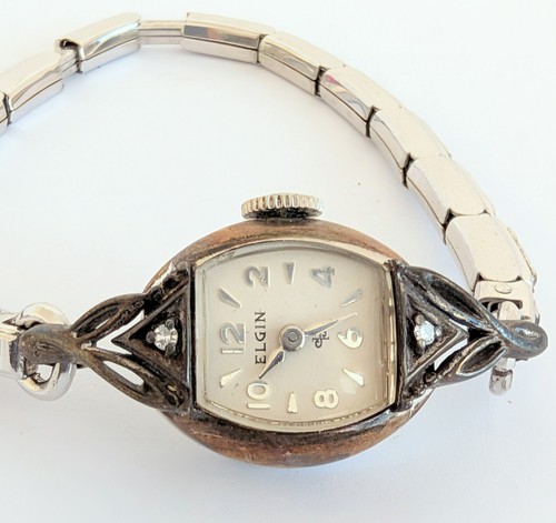 Antico orologio elgin donna - antico,