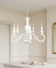 Classic wooden chandelier