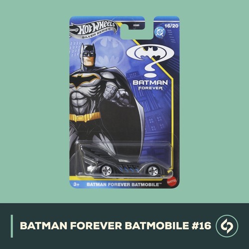 Hot wheels batman silver - hot,