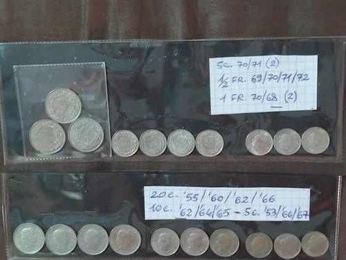 Monete svizzera varie - monete,