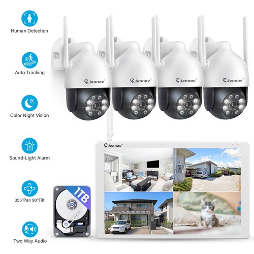 Jennov 10ch 5mp wifi - 10ch, nvr