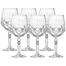 Set 6 Pz. Calici Bicchieri Grandi Vetro Tavola Drink Alkemist Cocktail 670 ml