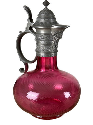 Antica caraffa cristallo - caraffa,,