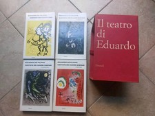 DE FILIPPO EDUARDO IL TEATRO DI EDUARDO 1959 Einaudi 4 Libri+cofanetto