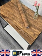 5M Pellicola Autoadesiva Effetto Legno Vinile Avvolgente per Piani Lavoro e Mobili