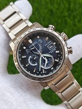 Orologio CITIZEN World Time Eco-Drive A-T Perpetual Uomo Acciaio AT9070-51L