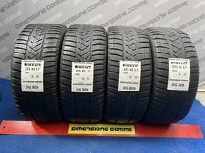 4 GOMME PIRELLI 225 45 17 91H M+S USATE INVERNALI mm 4.1-6.3 60/85% DOT2818
