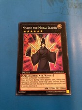 YUGIOH Secret Rare Norito The