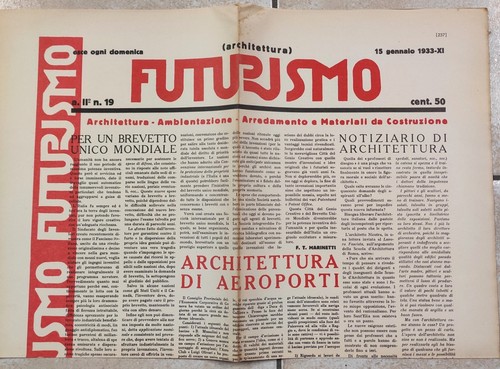1933 manifesto architettura - 1933,