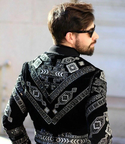 Zara giacca bomber - zara, ricamata