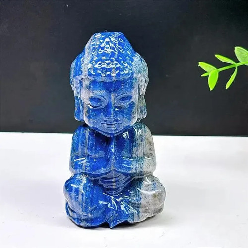 Statua buddha lapislazzuli - buddha,