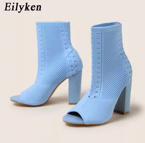 Stivali estivi elasticizzati - elasticizzati, a