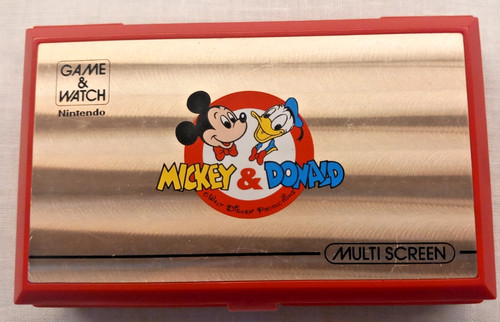 Nintendo mickey donald 1982 - mickey,