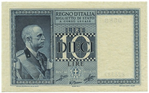 Lire biglietto stato - 10,