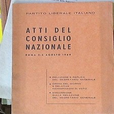 Atti Consiglio Nazionale Roma