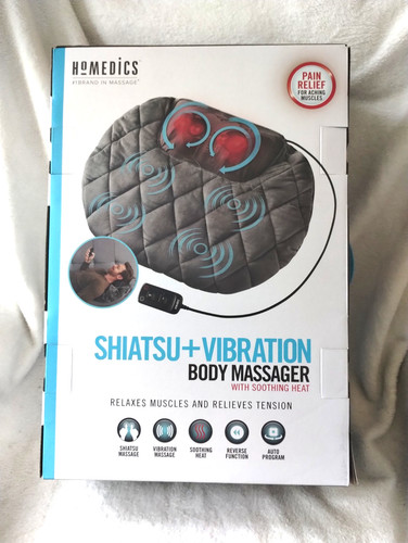 Homedics shiatsu vibration - homedics, +