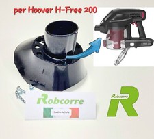 Attacco del Tubo Imbocco Plastica Nera per Hoover H-Free 200 HF222MH