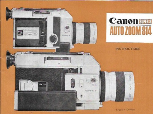 Canon autozoom 814 cinepresa - autozoom,