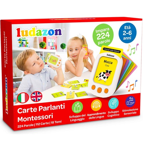 Carte parlanti montessori - carte,
