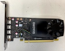 Scheda video NVIDIA Quadro P1000 4 GB GDDR5 con 4 porte mini display