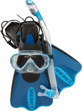 Cressi Palau SAF Set, Blue