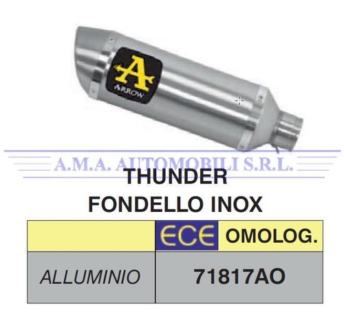 Terminale thunder alluminio - terminale,
