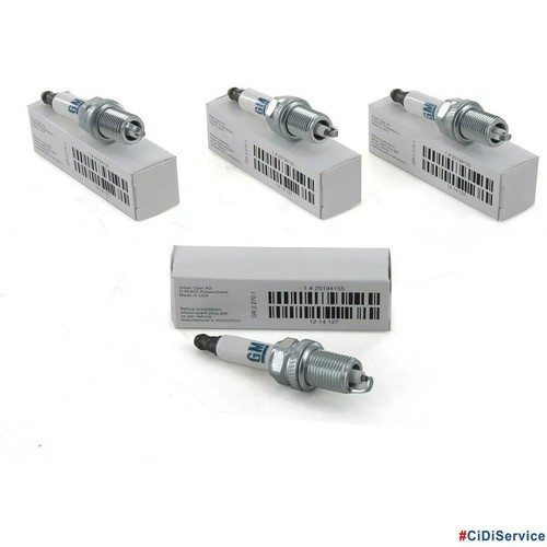 Kit candele originali gm - 4,