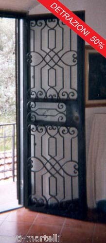 Cancello portone ferro battuto - cancello,