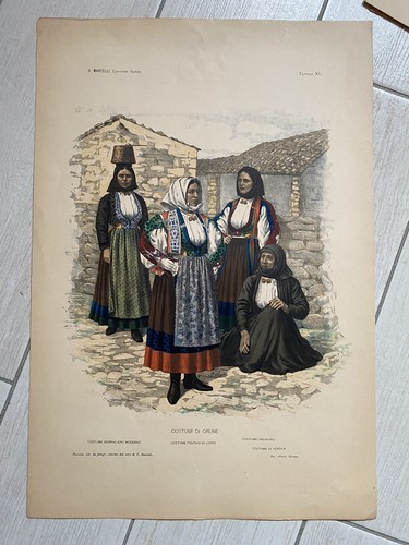 Costumi orune tav - di, tav.xi