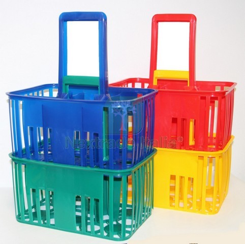 5pz cestello portabottiglie - 5pz,