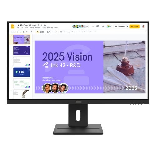 Lenovo monitor ips - 27", (
