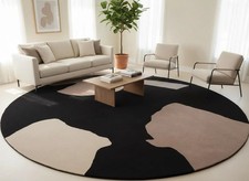 Tappeto rotondo in lana