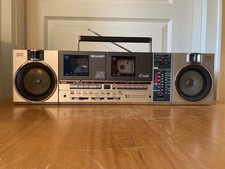 Sharp qt89 portable stereo - sharp,