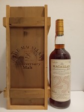 Macallan 25Y Distilled 1958 1959 Bottled 1986 Cl.75  43°