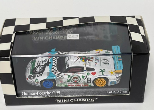 Modellino auto gunnar porsche - modellino,