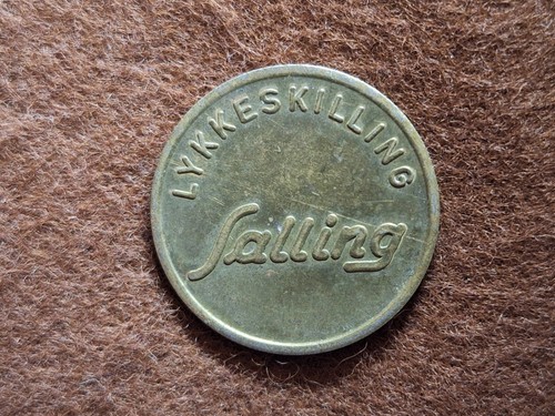 Gettone danese lykkeskilling - gettone,