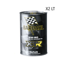 2 Litri Olio Motore Auto Bardahl XTR C60 RACING 39.67 SAE 5W50 100% Sintetico