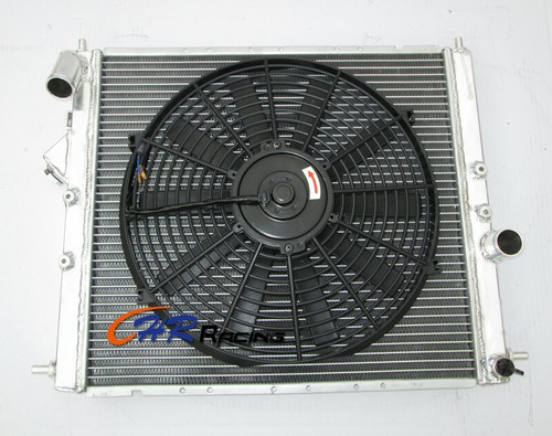 Radiatore ventola alluminio - +,