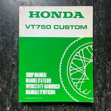 Honda VT 750 Custom Werkstatt Handbuch Shop Manual 1987