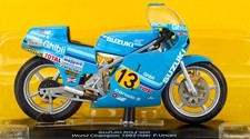 Suzuki RG 500 1982 Franco Uncini Scala 1:22 Modellino Moto Nuovo New Numero 13