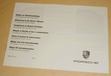 uso manutenzione Porsche 986 e 996,allegato uso manutenzione Fari LITRONIC